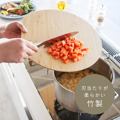 まな板 トスカ 丸型 ホワイト.|s3